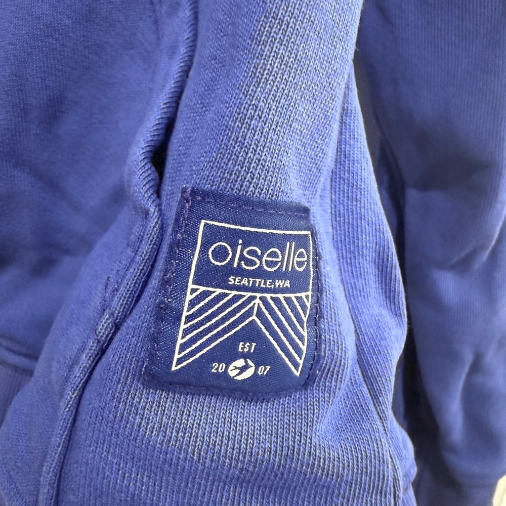 oiselle Unicorn Hoodie, Lapis - Picture 2 of 5